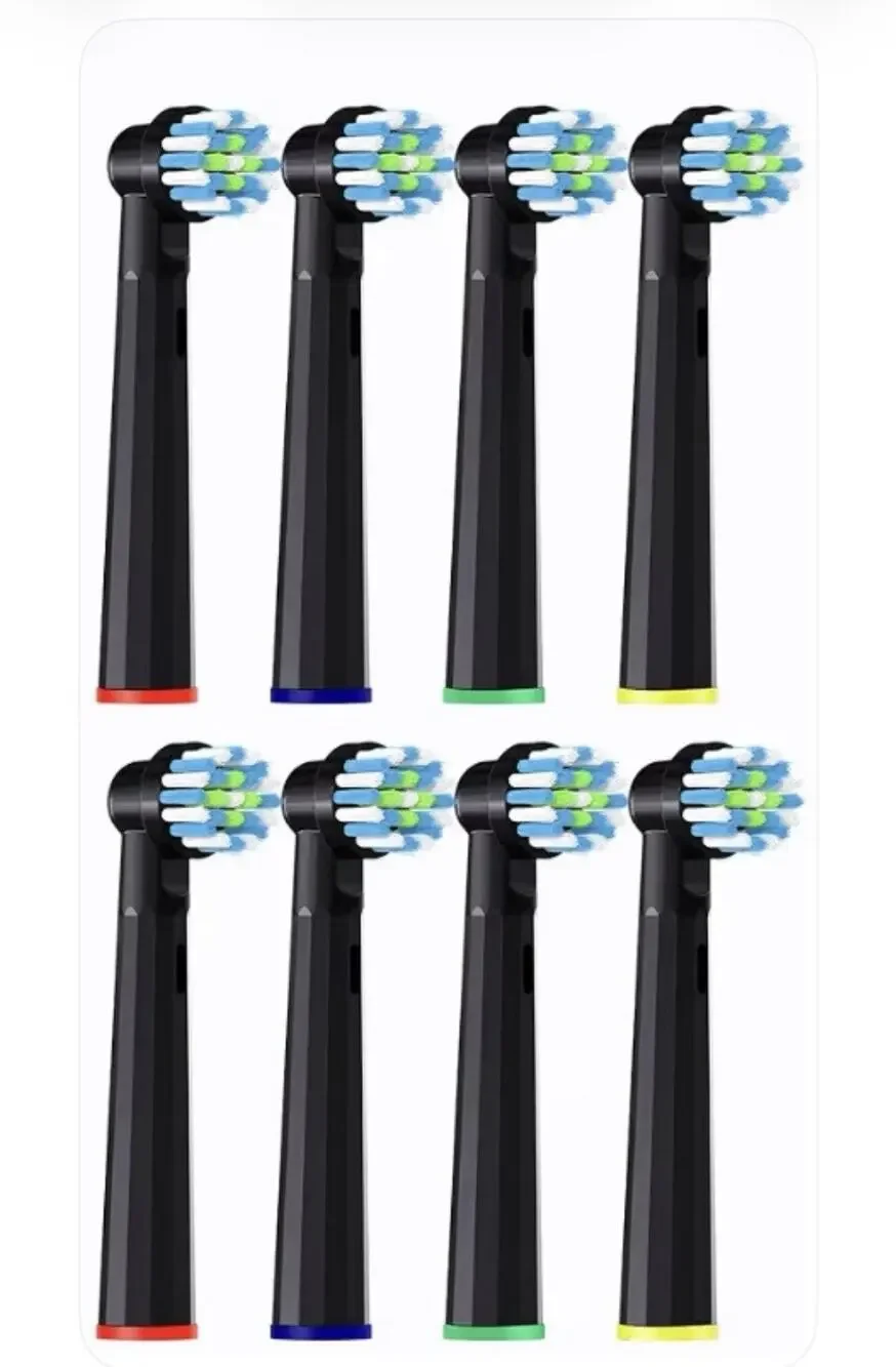 Replacement Brush Heads,Electric Toothbrush Heads,(8ct)Soft Bristles OralB Braun